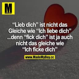 "Lieb dich" ist nicht das Gleiche wie "Ich liebe dich"... denn "fick dich" ist ja auch nicht das Gleiche wie "ich ficke 