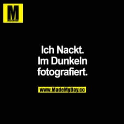 Ich Nackt. Im Dunkeln fotografiert.
