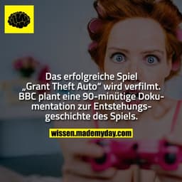 Das erfolgreiche Spiel „Grant Theft Auto“ wird verfilmt. BBC plant eine 90-minütige Dokumentation zur Entstehungsgeschic