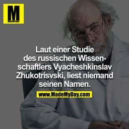 Nach einer Studie, durchgeführt von dem russischen Wissenschaftler 
Vyacheshkinslav Zhukotrisvski,
liest niemand seinen 