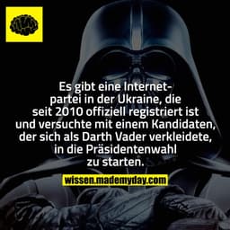 Es gibt eine Internetpartei in der Ukraine, die seit 2010 offiziell registriert ist und versuchte mit einem Kandidaten, 