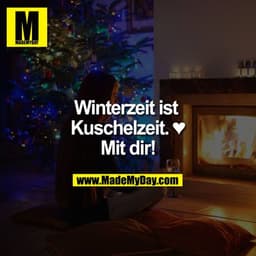 Winterzeit ist Kuschelzeit. ♥