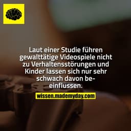 Laut einer Studie führen gewalttätige Videospiele nicht zu Verhaltensstörungen und Kinder lassen sich nur sehr schwach d