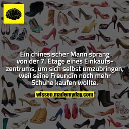 Ein chinesischer Mann sprang von der 7. Etage eines Einkaufszentrums, um sich selbst umzubringen, weil seine Freundin no