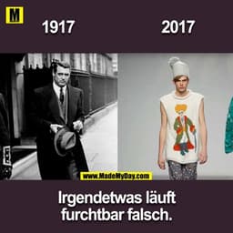 Irgendetwas läuft
furchtbar falsch.