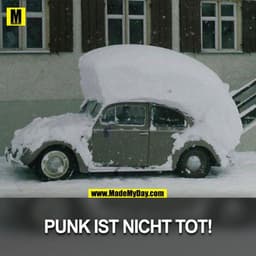 Punk ist nicht tot.
