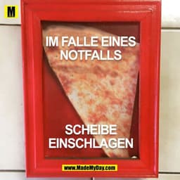 IM FALLE EINES
NOTFALLS
SCHEIBE
EINSCHLAGEN