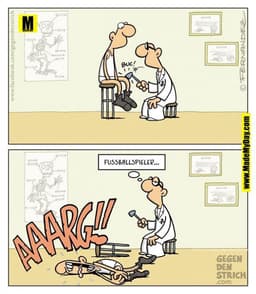 BUC!
© FERNANDER
www.facebook.com/gegendenstrich
FUSSBALLSPIELER...
GEGEN
DEN
STRICH
.com