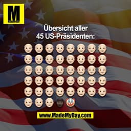 Übersicht aller
45 US-Präsidenten: