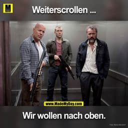 Weiterscrollen ...
Wir wollen nach oben.
Foto: Mario Allendorf