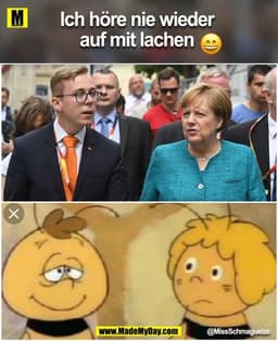 Ich höre nie wieder auf mit lachen 