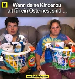 Wenn deine Kinder zu alt für ein Osternest sind ...