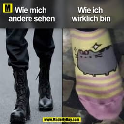 Wie mich 
andere sehen
Wie ich 
wirklich bin
