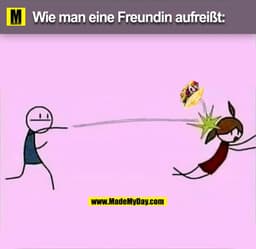 Wie man eine Freundin aufreißt: