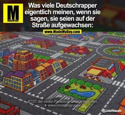 Was viele Deutschrapper
eigentlich meinen, wenn sie
sagen, sie seien auf der
Straße aufgewachsen: