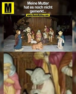 Meine Mutter hat es noch nicht gemerkt...