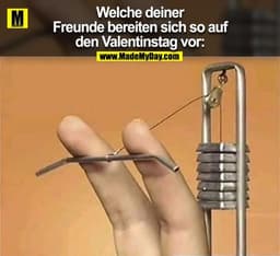Welche deiner Freunde bereiten sich so auf Valentinstag vor: