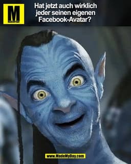 Hat jetzt auch wirklich
jeder seinen eigenen
Facebook-Avatar?