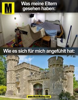 Was meine Eltern
gesehen haben:
Wie es sich für mich angefühlt hat: