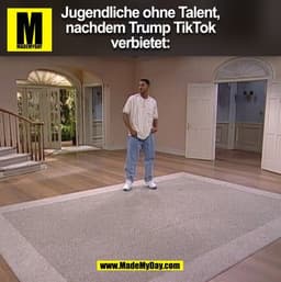 Jugendliche ohne Talent,
nachdem Trump TikTok
verbietet: