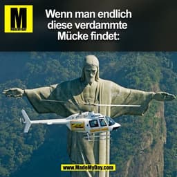 Wenn man endlich
diese verdammte
Mücke findet:
PT-HGB