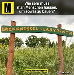 Wie sehr muss man Menschen hassen, um sowas zu bauen? @_FrauLehrerin_ (BILD)