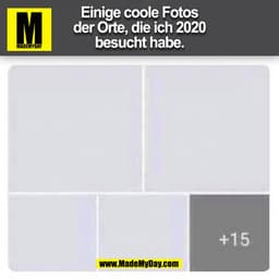Einige coole Fotos
der Orte, die ich 2020
besucht habe. (BILD)