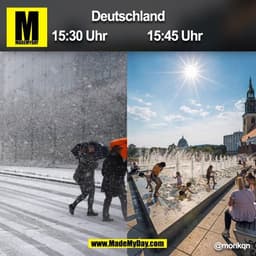 Deutschland 15:30 Uhr | 15:45 Uhr @monkqn (BILD)