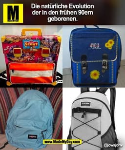 Die natürliche Evolution
der in den frühen 90ern
geborenen. @jowajohv (BILD)