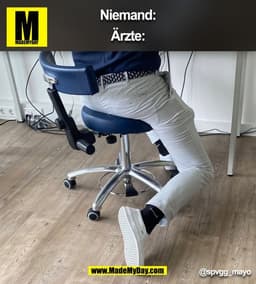 Niemand:

Ärzte: