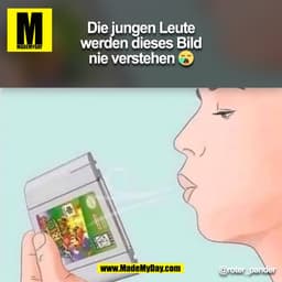 Die jungen Leute
werden dieses Bild
nie verstehen 😪
@roter_pander
(BILD)