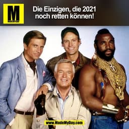 Die Einzigen, die 2021
noch retten können!
(BILD)