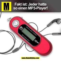 Fakt ist: Jeder hatte
so einen MP3-Player!
(BILD)
