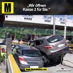 „Wir öffnen
Kasse 2 für Sie.“
@Operator_Pit
(BILD)