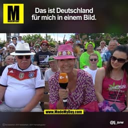 Das ist Deutschland
für mich in einem Bild.
@tj_svw
Screenshot: ZDF Mediathek | ZDF Fernsehgarten
(BILD)