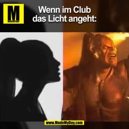 Wenn im Club
das Licht angeht:
(BILD)
