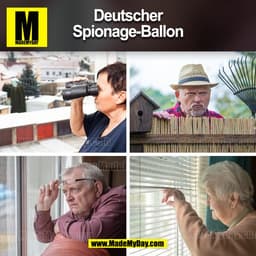 Deutscher
Spionage-Ballon
(BILD)