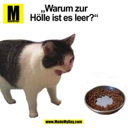 „Warum zur
Hölle ist es leer?“
(BILD)