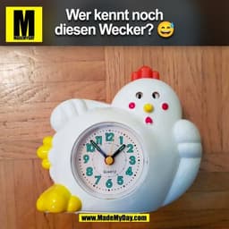 Wer kennt noch
diesen Wecker? 😅
(BILD)