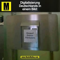 Digitalisierung
Deutschlands in
einem Bild:
(BILD)