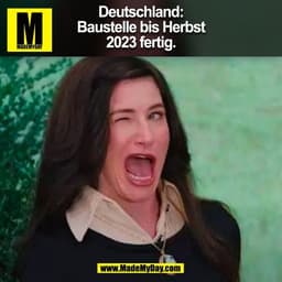 Deutschland:
Baustelle bis Herbst
2023 fertig.
(BILD)