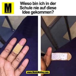 Wieso bin ich in der
Schule nie auf diese
Idee gekommen?
(BILD)