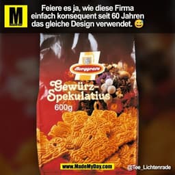 Feiere es ja, wie diese Firma
einfach konsequent seit 60 Jahren
das gleiche Design verwendet. 😅