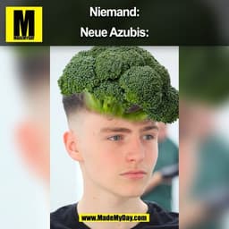 Niemand:

Neue Azubis:
(BILD)