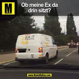 Ob meine Ex da
drin sitzt?
(BILD)