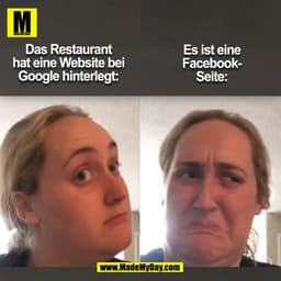 Das Restaurant
hat eine Website bei
Google hinterlegt:

Es ist eine
Facebook-
Seite:

(BILD)