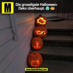 Die gruseligste Halloween-
Deko überhaupt. 👻 🎃
(BILD)
