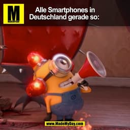 Alle Smartphones in
Deutschland gerade so: 
(BILD)