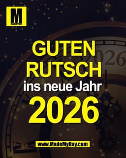 GUTEN
RUTSCH
ins neue Jahr 
2026