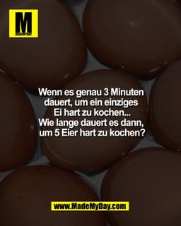 Meine Oma wÃ¼rde Ã¼ber eure Antworten lachen. ðŸ¥šâ° Wer kennt die Wahrheit?